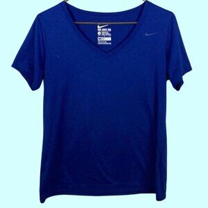 Nike Size Large Blue Short Sleeved Tee Shirt